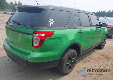 2013 Ford Police Interceptor из США, поврежденный, VIN 1FM5K8ARXDGA38646